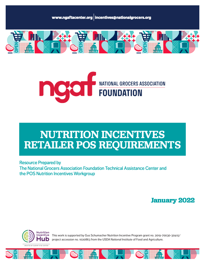 Nutrition Incentive Retailer POS Requirements