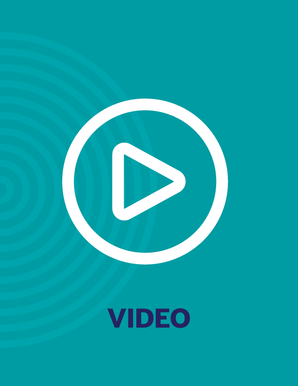 Video play button icon