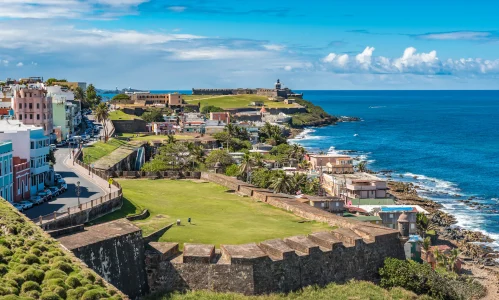 stock-san-felipe-del-morro-coastline-fort-beach-546571345